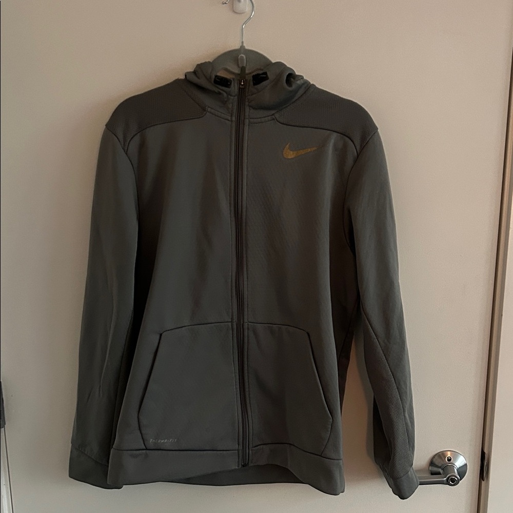 Nike Men's Charcoal Gray Performance Jacket